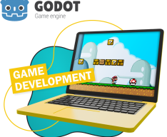 Godot.  Основа создания легендарных игр - КИБЕРшкола программирования для детей, компьютерные курсы для школьников, начинающих и подростков - KIBERone г. Сокольники
