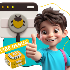 Тестирование & Vibe Debug. Охотники за багами - КИБЕРшкола программирования для детей, компьютерные курсы для школьников, начинающих и подростков - KIBERone г. Сокольники
