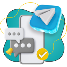 Создание Mini App для Telegram - КИБЕРшкола программирования для детей, компьютерные курсы для школьников, начинающих и подростков - KIBERone г. Сокольники