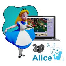 Alice 3d - КИБЕРшкола программирования для детей, компьютерные курсы для школьников, начинающих и подростков - KIBERone г. Сокольники