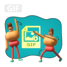 Gif-анимация - КИБЕРшкола программирования для детей, компьютерные курсы для школьников, начинающих и подростков - KIBERone г. Сокольники