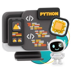 Мой первый сайт с мозгами: Python + AI - КИБЕРшкола программирования для детей, компьютерные курсы для школьников, начинающих и подростков - KIBERone г. Сокольники