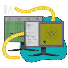 Исполнители чертежник и черепашка - КИБЕРшкола программирования для детей, компьютерные курсы для школьников, начинающих и подростков - KIBERone г. Сокольники