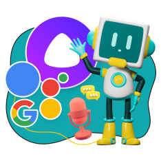 Голосовой помощник Алиса - КИБЕРшкола программирования для детей, компьютерные курсы для школьников, начинающих и подростков - KIBERone г. Сокольники