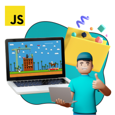Программирование на JavaScript. Учимся создавать игры! - КИБЕРшкола программирования для детей, компьютерные курсы для школьников, начинающих и подростков - KIBERone г. Сокольники